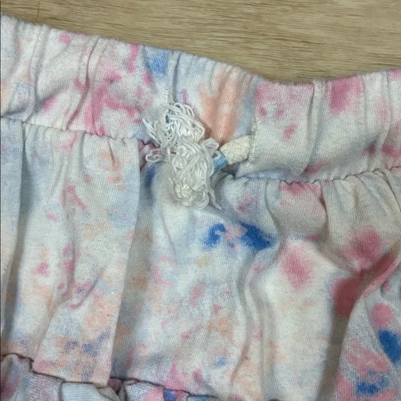 Cat & Jack Pastel Tie-Dye Skater Skirt Skort 4/5 - Picture 4 of 6